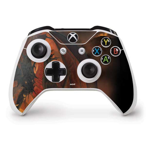 Vincent Hie Fireball Dragon Xbox One S Controller Skin