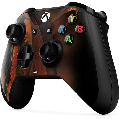 Vincent Hie Fireball Dragon Xbox One X Controller Skin