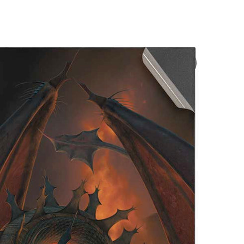 Vincent Hie Fireball Dragon Xbox Series X Console Skin