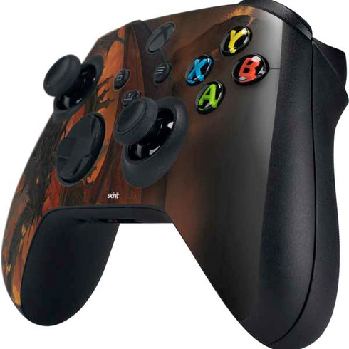 Vincent Hie Fireball Dragon Xbox Series X Controller Skin