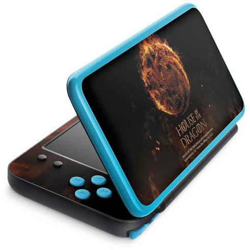 HBO House of the Dragon Flaming Tararyen Sigil Nintendo 2DS XL (2017) Skin