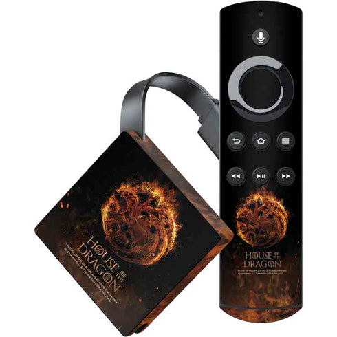 HBO House of the Dragon Flaming Tararyen Sigil Amazon Fire TV Skin