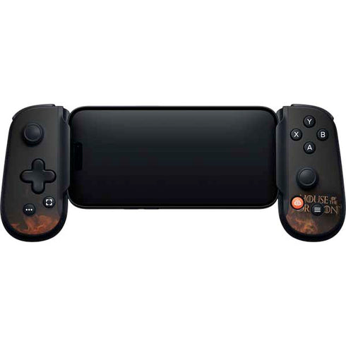 HBO House of the Dragon Flaming Tararyen Sigil Backbone One for iPhone Game Controller Skin