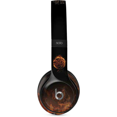 HBO House of the Dragon Flaming Tararyen Sigil Beats Solo 2 Wired Skin