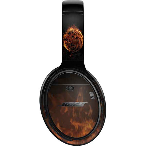 HBO House of the Dragon Flaming Tararyen Sigil Bose QuietComfort 35 II Headphones Skin