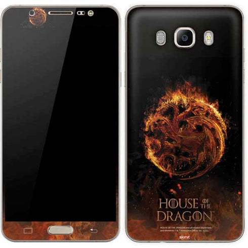 HBO House of the Dragon Flaming Tararyen Sigil Galaxy J7 Skin