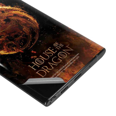 HBO House of the Dragon Flaming Tararyen Sigil Galaxy Note 10 Plus Skin