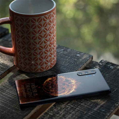 HBO House of the Dragon Flaming Tararyen Sigil Galaxy Note 10 Plus Skin