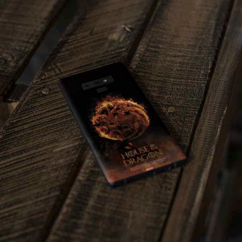 HBO House of the Dragon Flaming Tararyen Sigil Galaxy Note 9 Skin