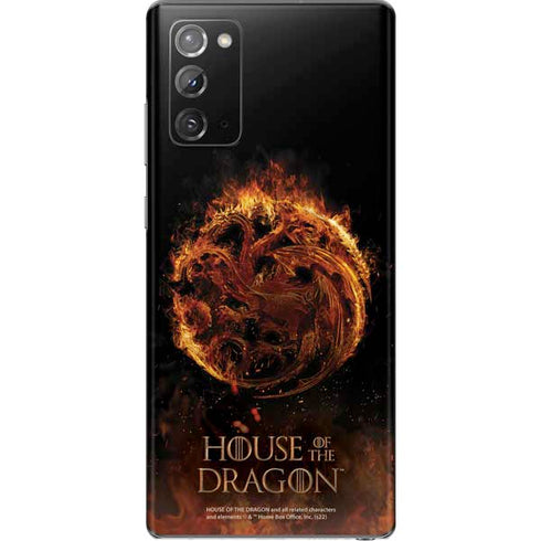 HBO House of the Dragon Flaming Tararyen Sigil Galaxy Note20 5G Skin