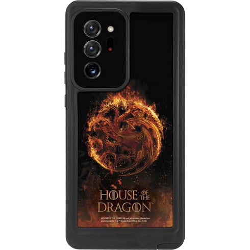 HBO House of the Dragon Flaming Tararyen Sigil Galaxy Note20 Ultra 5G Waterproof Case
