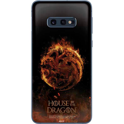 HBO House of the Dragon Flaming Tararyen Sigil Galaxy S10e Skin