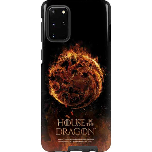 HBO House of the Dragon Flaming Tararyen Sigil Galaxy S20 Plus Pro Case