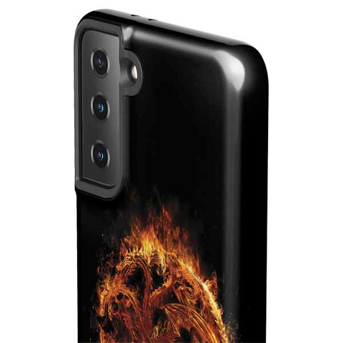 HBO House of the Dragon Flaming Tararyen Sigil Galaxy S21 Plus 5G Pro Case