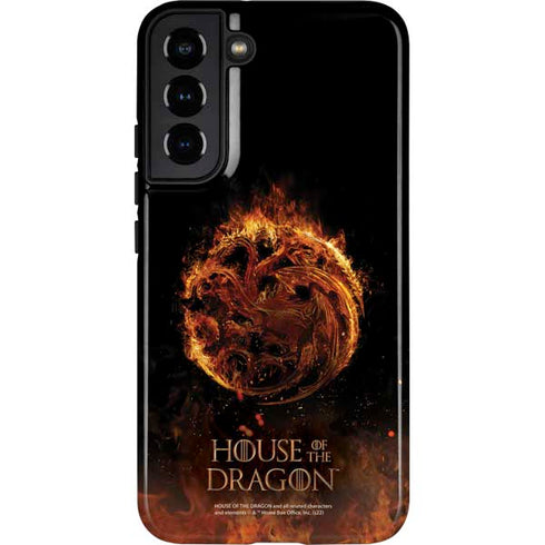 HBO House of the Dragon Flaming Tararyen Sigil Galaxy S22 Plus Pro Case
