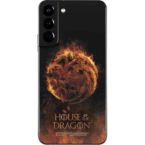 HBO House of the Dragon Flaming Tararyen Sigil Galaxy S22 Plus Skin