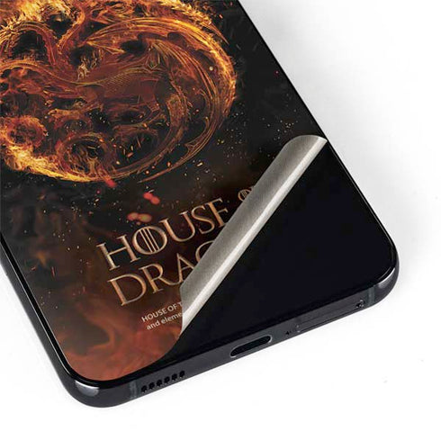 HBO House of the Dragon Flaming Tararyen Sigil Galaxy S22 Plus Skin