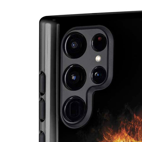 HBO House of the Dragon Flaming Tararyen Sigil Galaxy S22 Ultra Pro Case