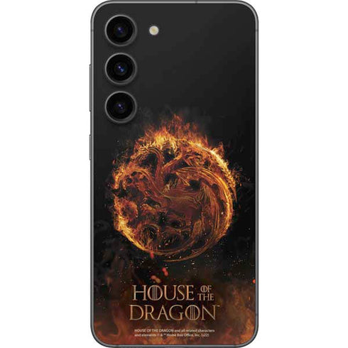 HBO House of the Dragon Flaming Tararyen Sigil Galaxy S23 Skin
