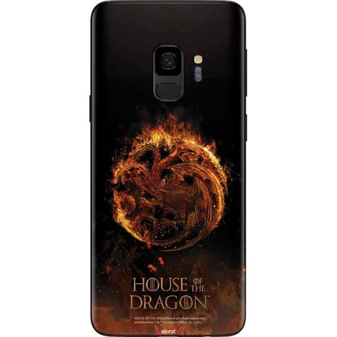 HBO House of the Dragon Flaming Tararyen Sigil Galaxy S9 Skin