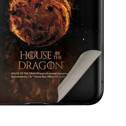 HBO House of the Dragon Flaming Tararyen Sigil Galaxy Z Flip Skin
