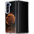 HBO House of the Dragon Flaming Tararyen Sigil Galaxy Z Fold5 5G Clear Case
