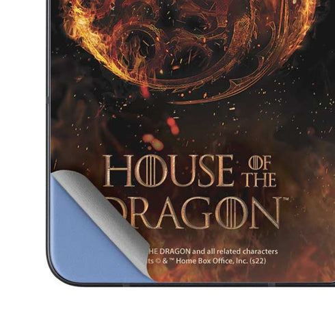 HBO House of the Dragon Flaming Tararyen Sigil Galaxy Z Fold5 5G Skin