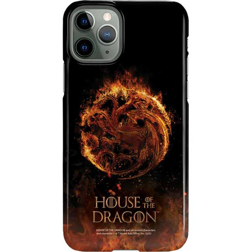 HBO House of the Dragon Flaming Tararyen Sigil iPhone 11 Pro Lite Case