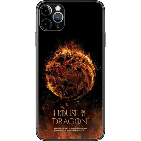 HBO House of the Dragon Flaming Tararyen Sigil iPhone 11 Pro Max Skin