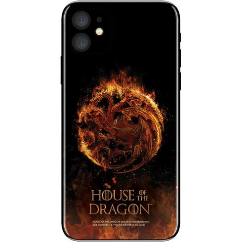 HBO House of the Dragon Flaming Tararyen Sigil iPhone 11 Skin