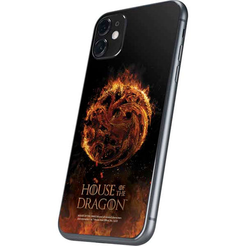 HBO House of the Dragon Flaming Tararyen Sigil iPhone 11 Skin