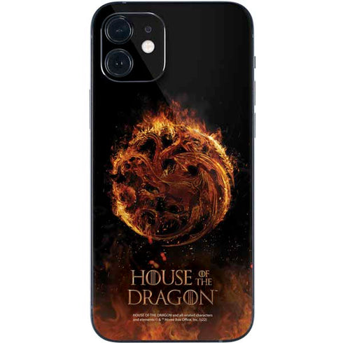 HBO House of the Dragon Flaming Tararyen Sigil iPhone 12 Mini Skin