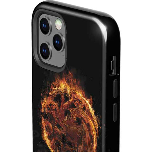 HBO House of the Dragon Flaming Tararyen Sigil iPhone 12 Pro Impact Case
