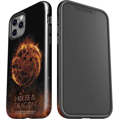 HBO House of the Dragon Flaming Tararyen Sigil iPhone 12 Pro Impact Case