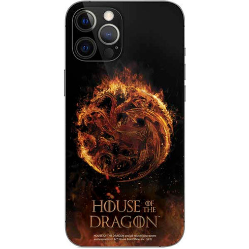 HBO House of the Dragon Flaming Tararyen Sigil iPhone 12 Pro Max Skin