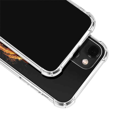 HBO House of the Dragon Flaming Tararyen Sigil iPhone 14 Plus Clear Case