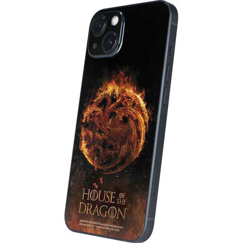 HBO House of the Dragon Flaming Tararyen Sigil iPhone 14 Plus Skin