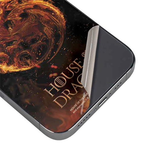 HBO House of the Dragon Flaming Tararyen Sigil iPhone 14 Pro Skin