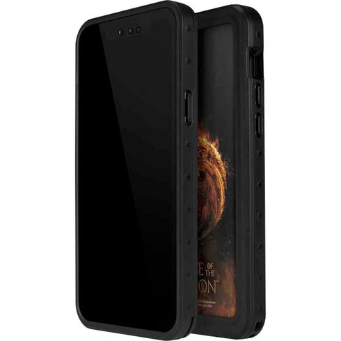 HBO House of the Dragon Flaming Tararyen Sigil iPhone 15 Plus Waterproof Case