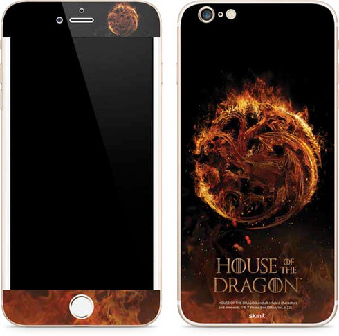 HBO House of the Dragon Flaming Tararyen Sigil iPhone 6/6s Plus Skin