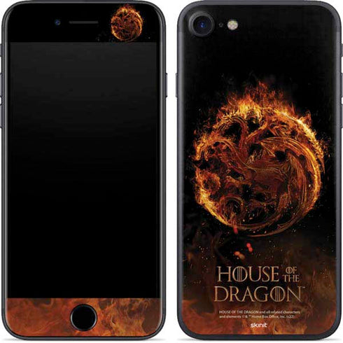 HBO House of the Dragon Flaming Tararyen Sigil iPhone 7 Skin