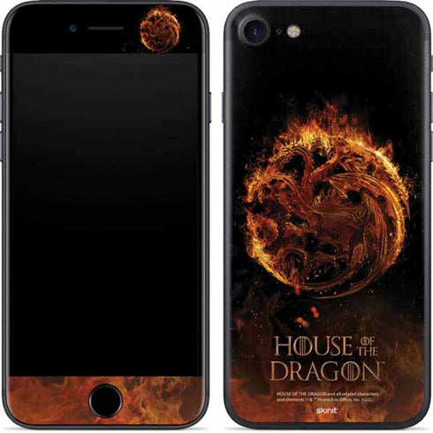 HBO House of the Dragon Flaming Tararyen Sigil iPhone 8 Skin