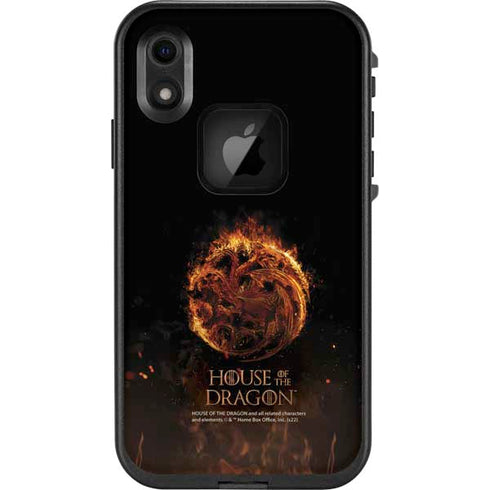 HBO House of the Dragon Flaming Tararyen Sigil LifeProof Fre iPhone Skin