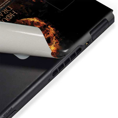 HBO House of the Dragon Flaming Tararyen Sigil Nintendo Switch Bundle Skin