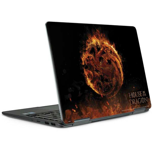HBO House of the Dragon Flaming Tararyen Sigil Notebook 9 Pro 13in (2017) Skin