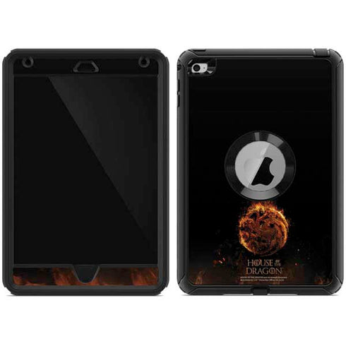 HBO House of the Dragon Flaming Tararyen Sigil Otterbox Defender iPad Skin