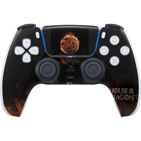 HBO House of the Dragon Flaming Tararyen Sigil PS5 Controller Skin