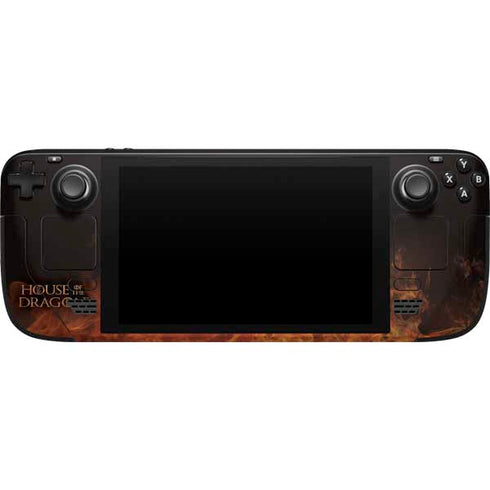 HBO House of the Dragon Flaming Tararyen Sigil Steam Deck Handheld Gaming Computer Skin