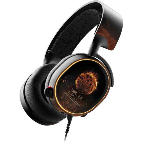 HBO House of the Dragon Flaming Tararyen Sigil SteelSeries Arctis 5 Skin