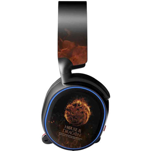 HBO House of the Dragon Flaming Tararyen Sigil SteelSeries Arctis 5 Skin